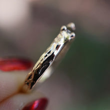 Load image into Gallery viewer, :: The Woodland Ring :: Grey Diamond &amp; 14k Gold
